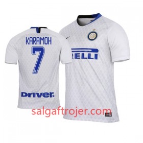 Inter Milan Fodboldtrøjer Yann Karamoh 7 Udebanesæt 2018/19 Kort ærmer